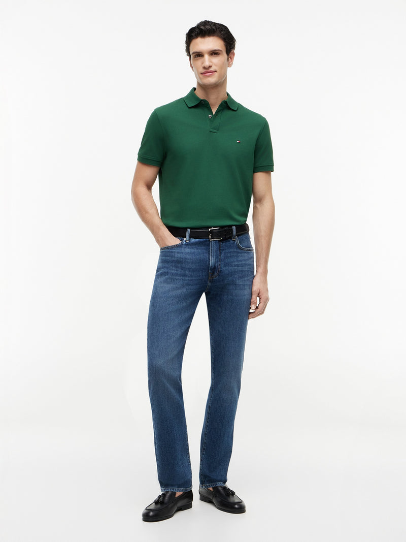 Regular Fit Solid Pique Polo