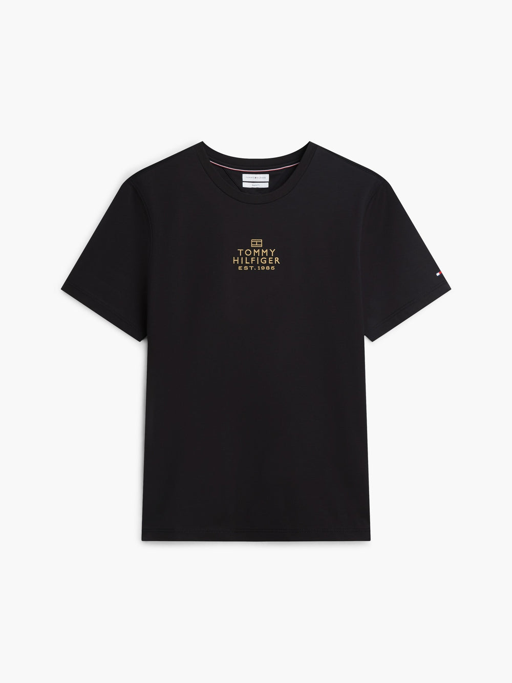 Regular Fit Embroidered Interlock Tshirt