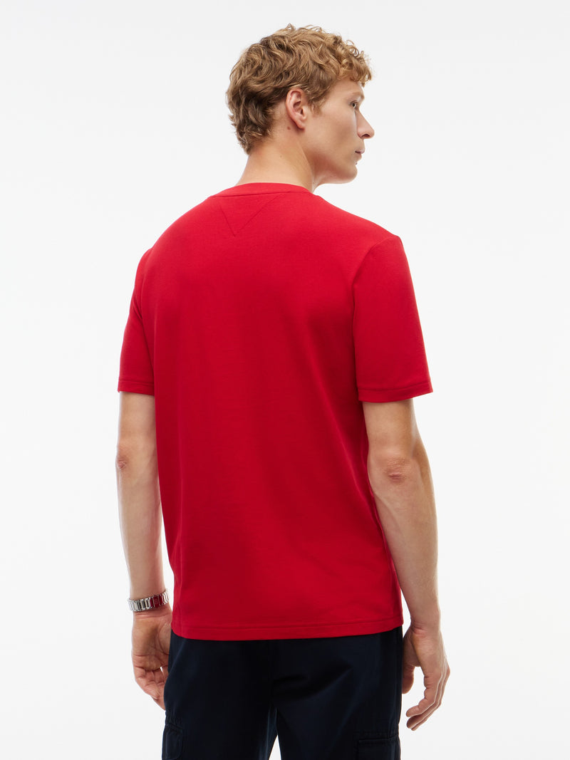 Regular Fit Pocket Pique Tshirt