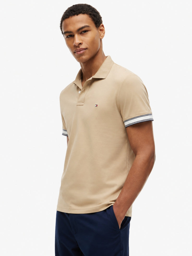 Slim Fit Interlock Polo