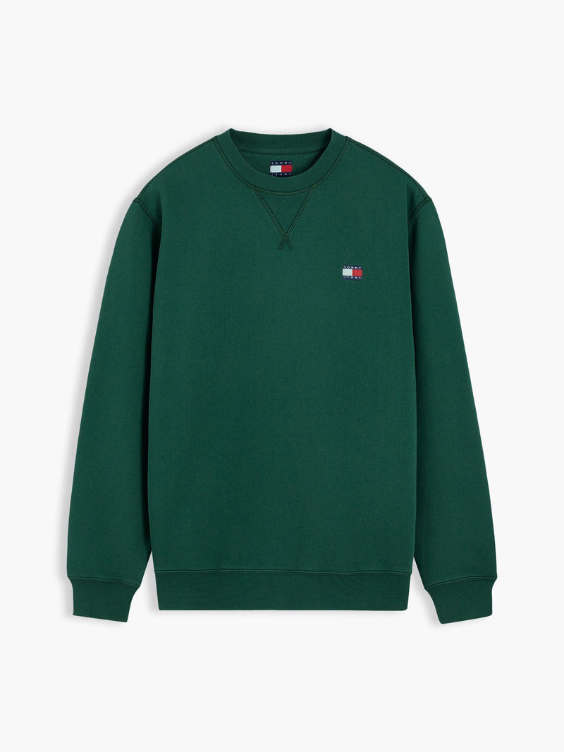 Regular Fit Fleece Crew Neck Sweatshirt