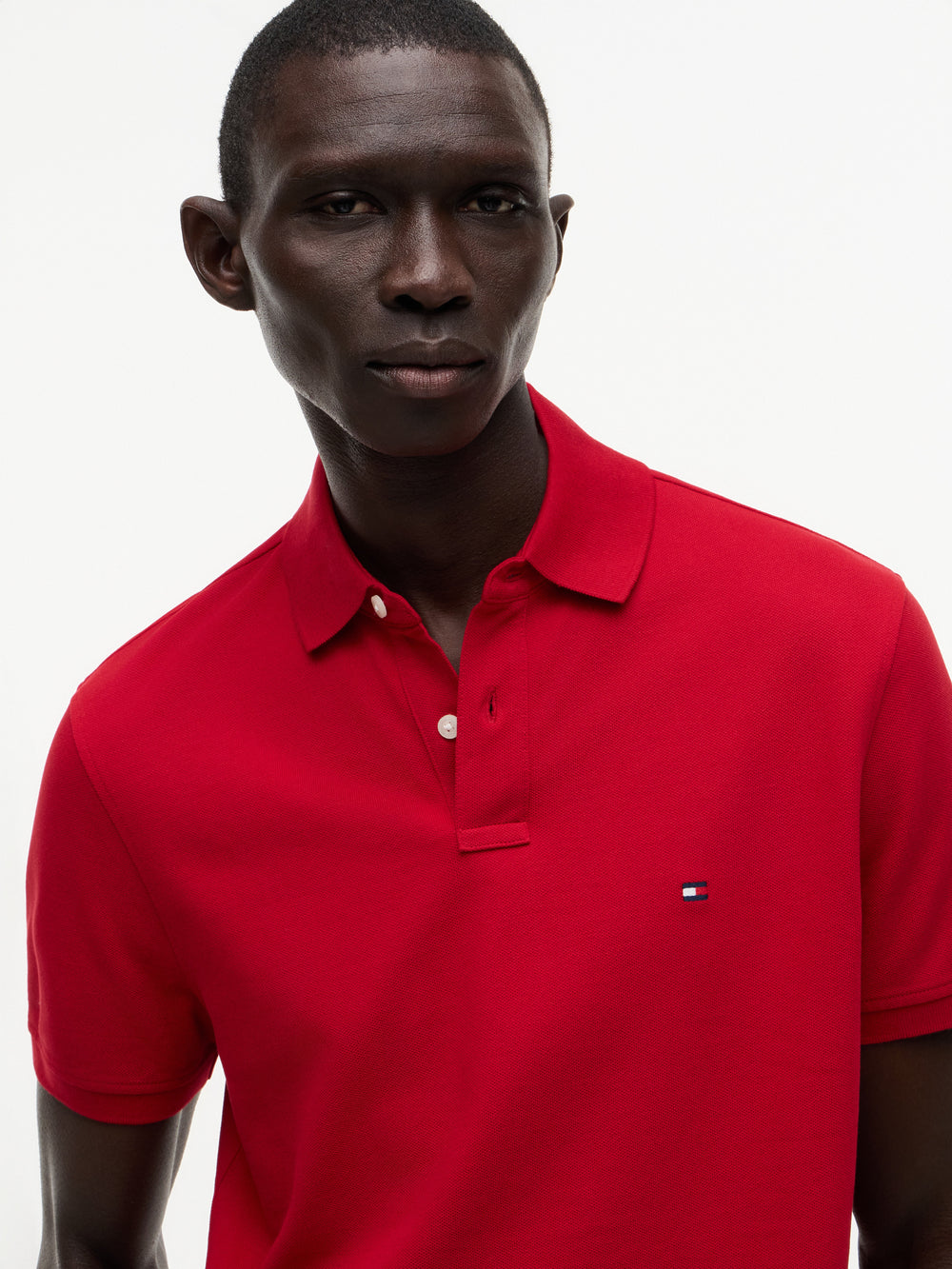 Regular Fit Solid Pique Polo