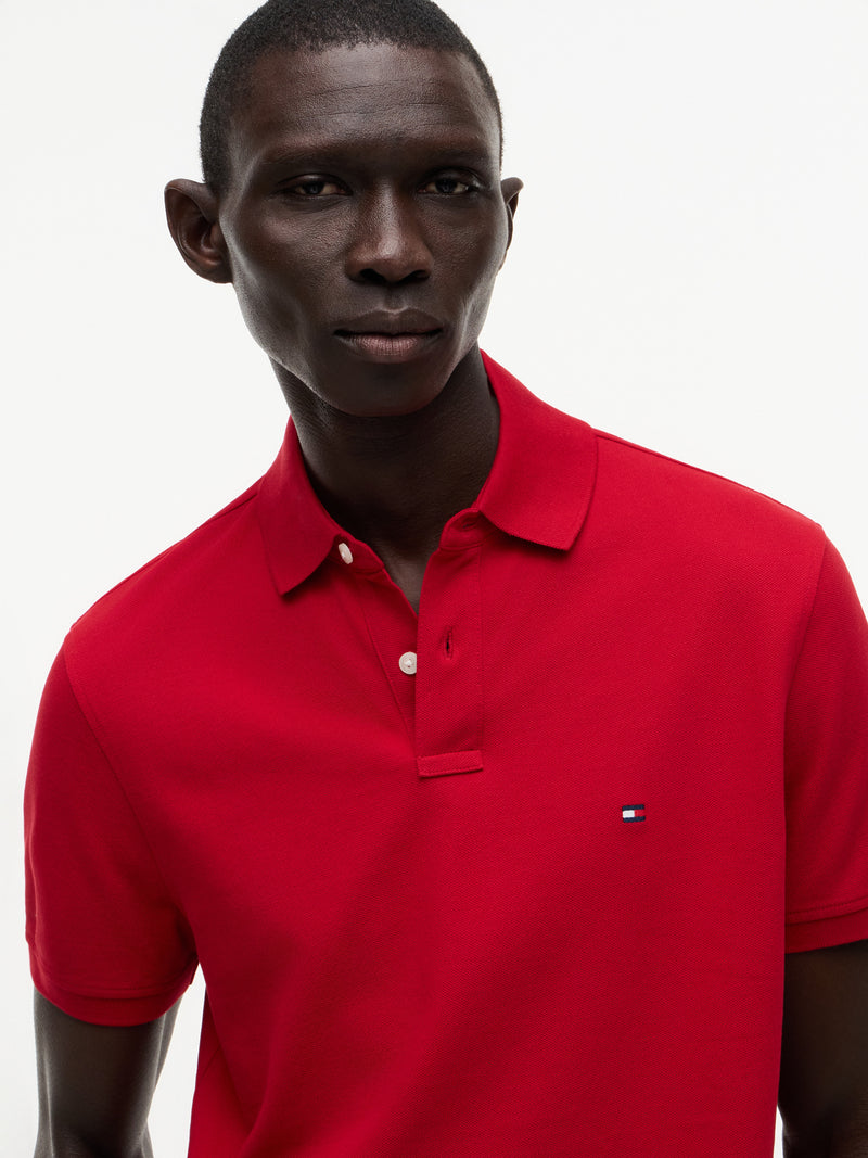 Regular Fit Solid Pique Polo