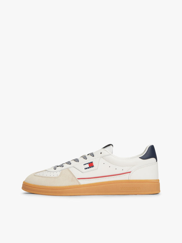Men Suede Mix Low Profile Sneaker