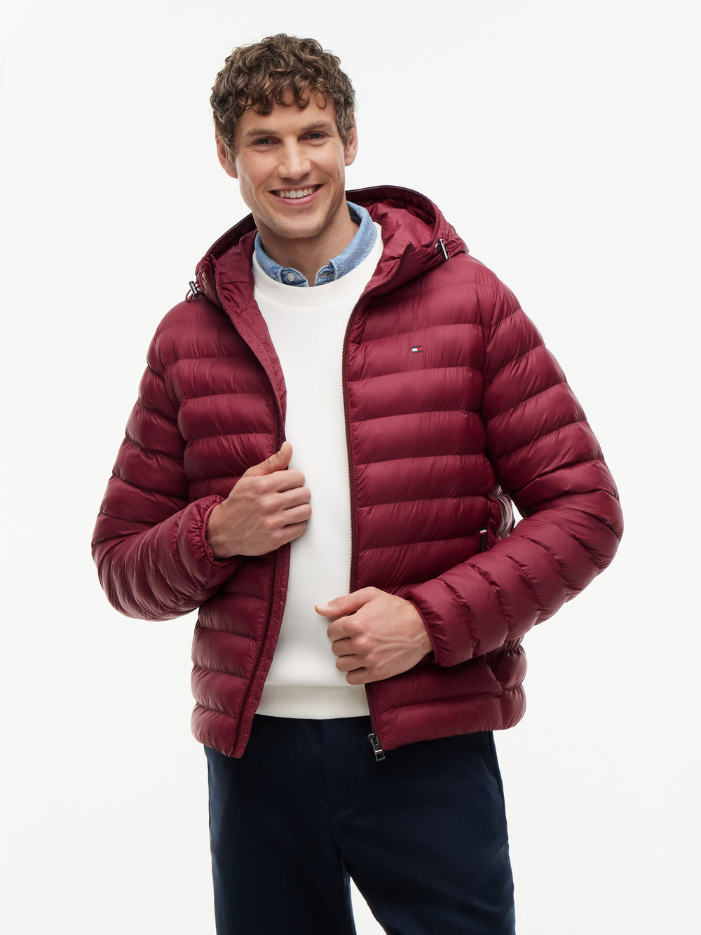 Regular Fit Quilted or Padded Jacket