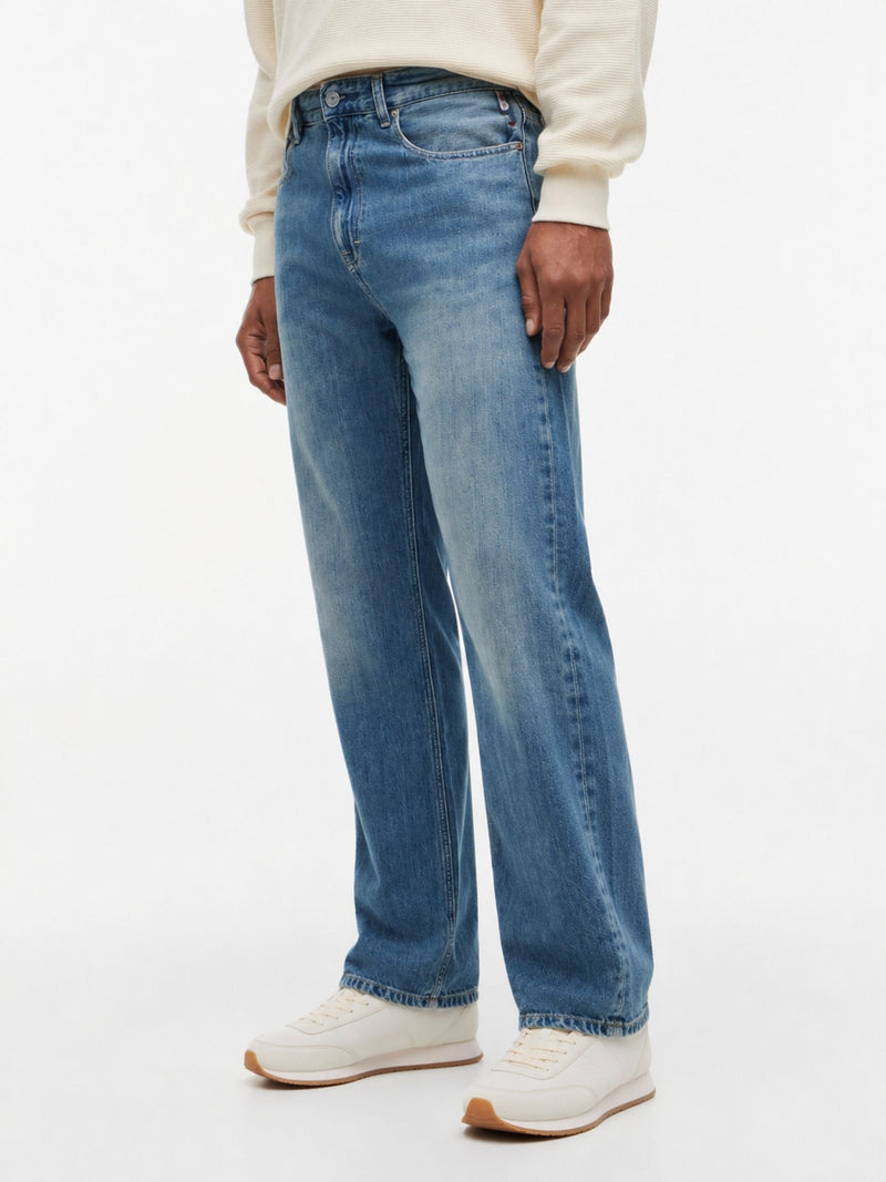 Otis Regular Straight Mid Wash Jeans