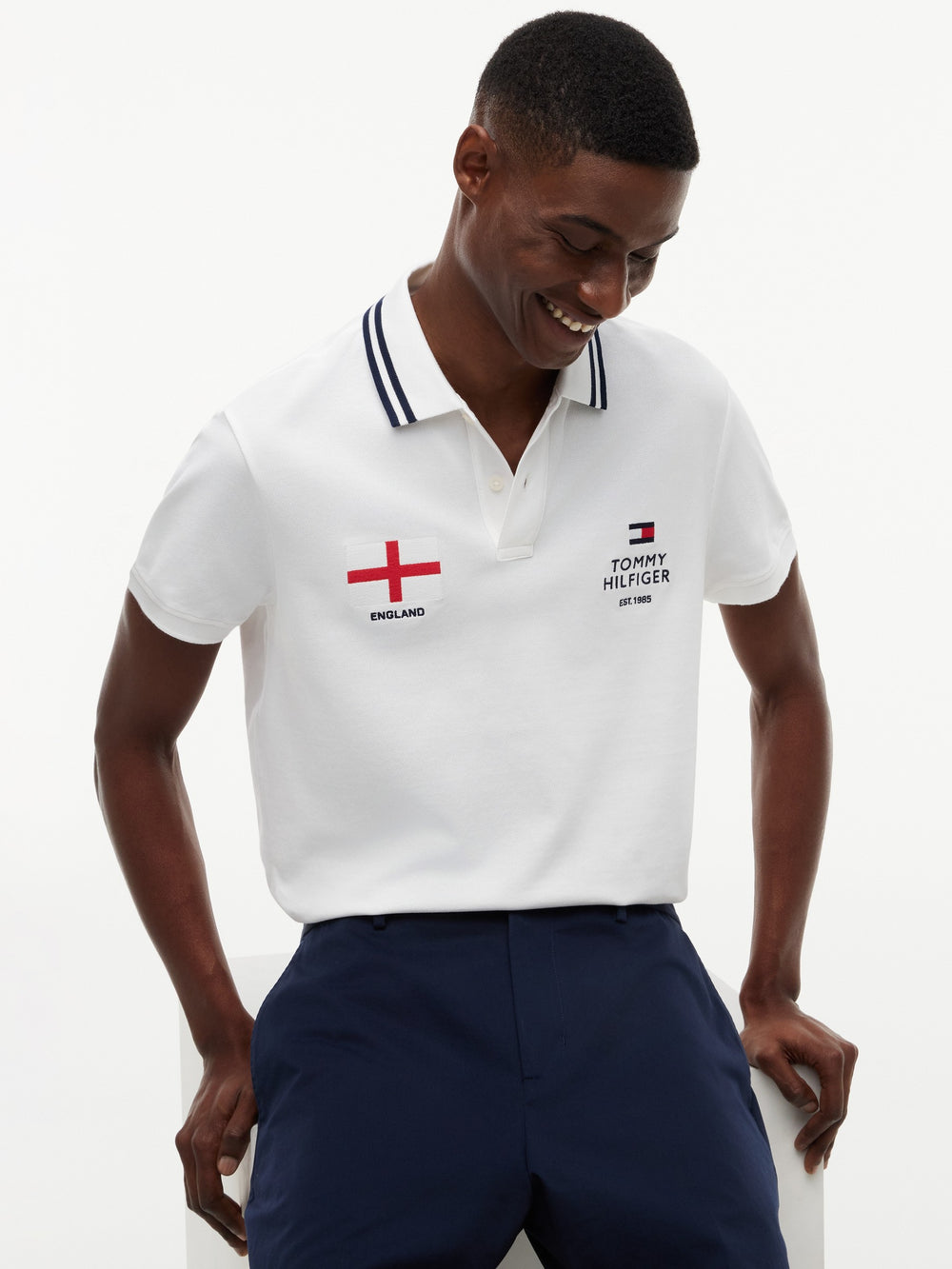 Regular Fit Graphic Pique Polo