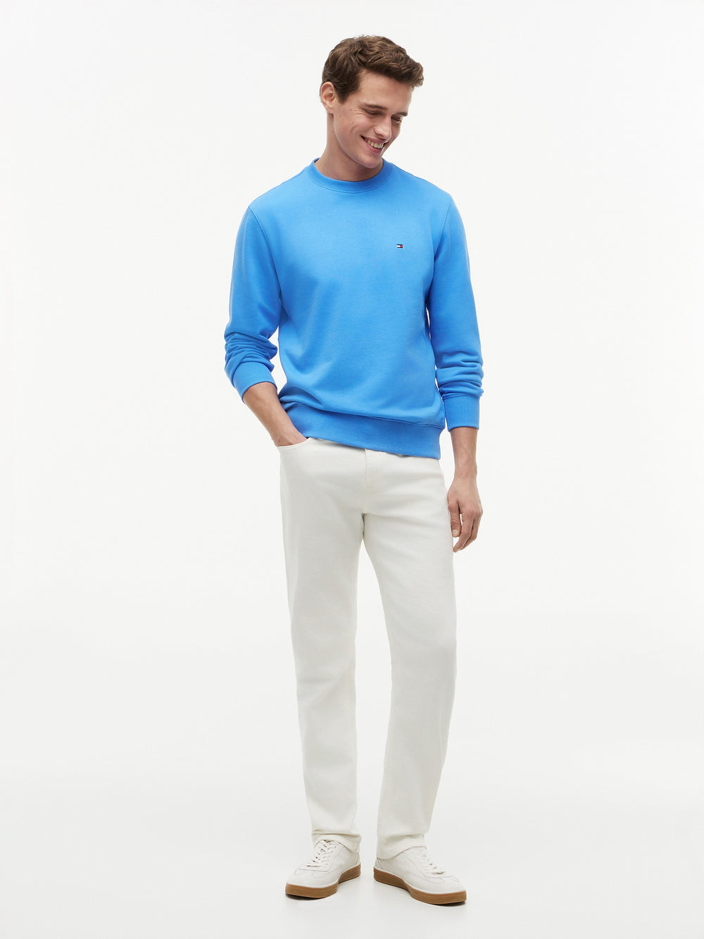 Solid Terry Pullover