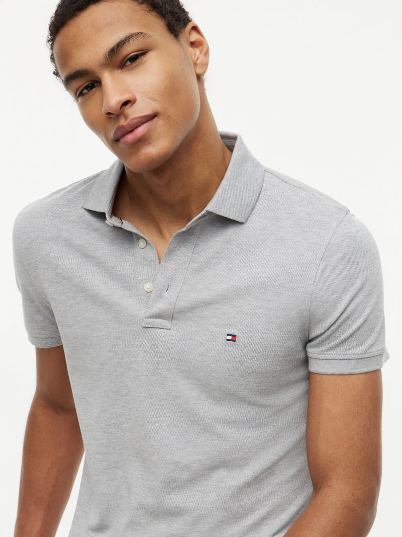 Slim Fit Solid Pique Polo