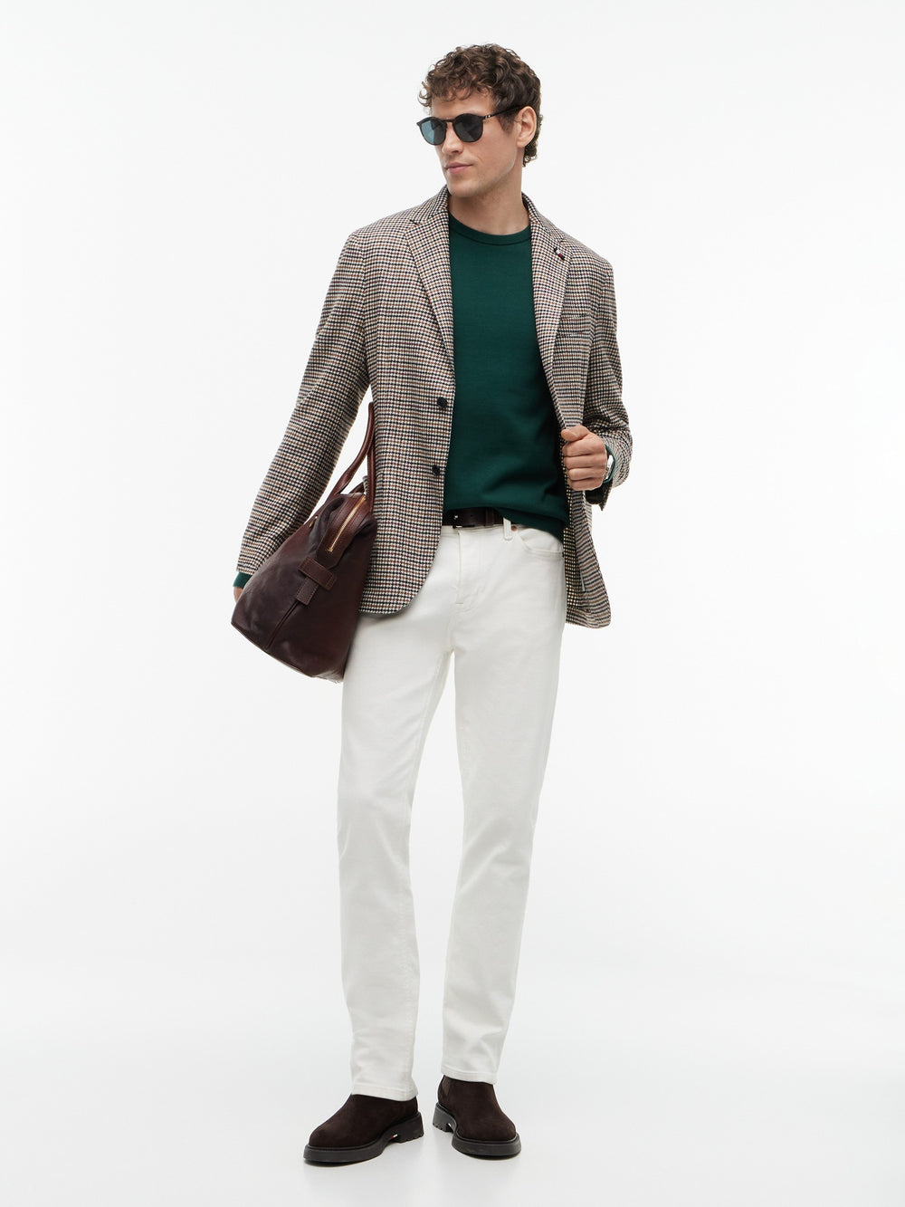 Crew Neck Basic Sweater