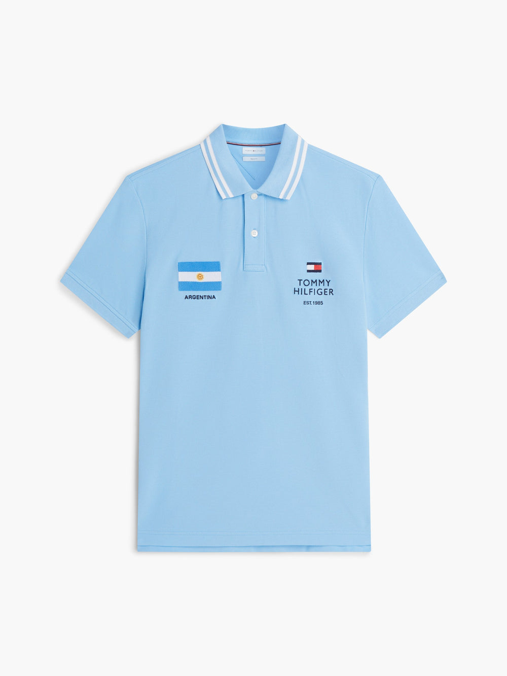 Regular Fit Graphic Pique Polo