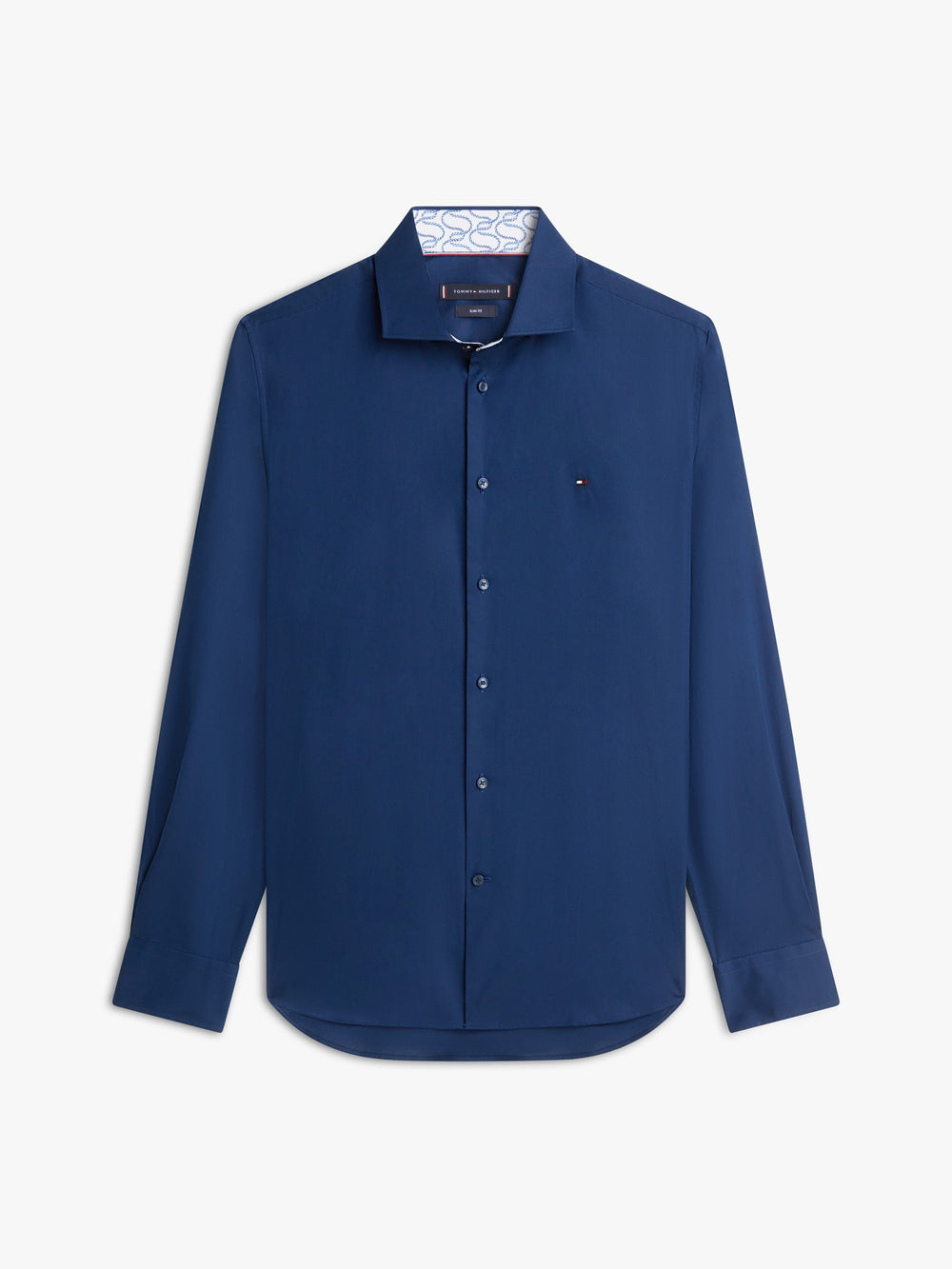 Slim Fit Solid Poplin Shirt