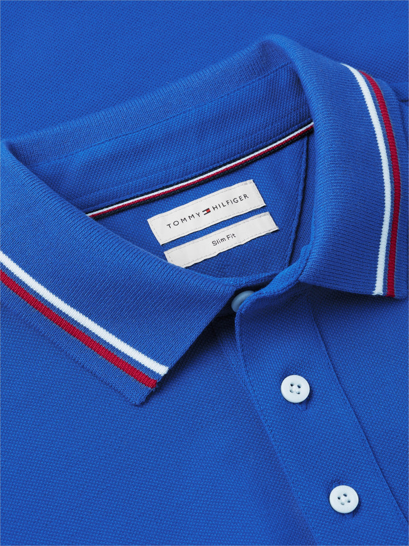 Slim Fit Collar Tipped Polo