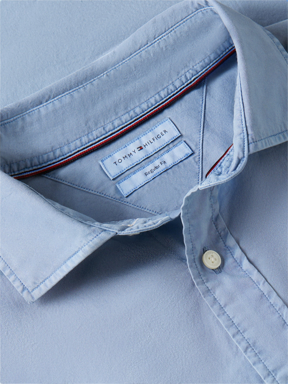 Regular Fit Solid Poplin Shirt