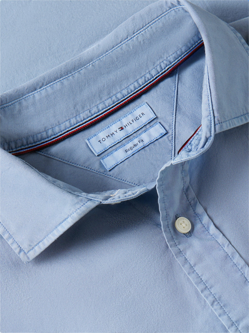 Regular Fit Solid Poplin Shirt