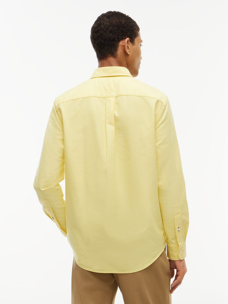 Regular Fit Solid Oxford Shirt