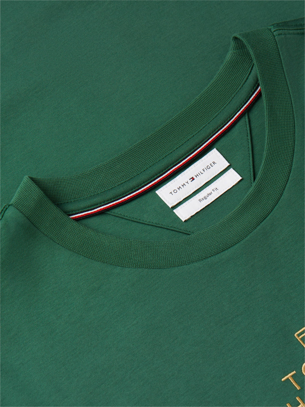 Regular Fit Embroidered Interlock Tshirt
