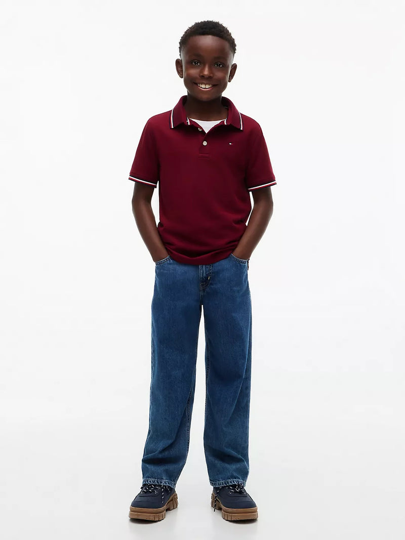 Kids Solid Polo