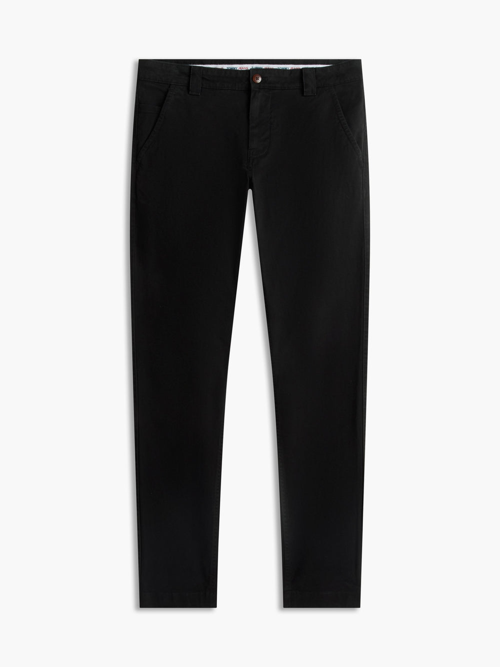 Men Scanton Slim Twill Black Trouser