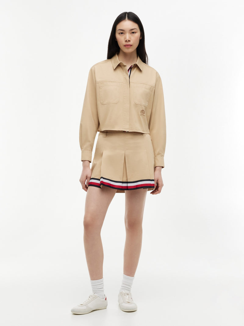 Relaxed Solid Shirt