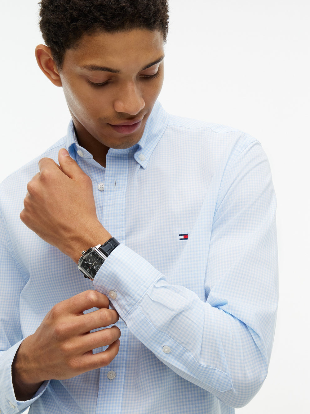 Regular Fit Check Poplin Shirt