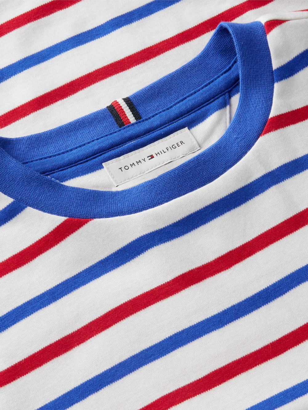 Kids Long-Sleeve Stripe Interlock T-Shirt