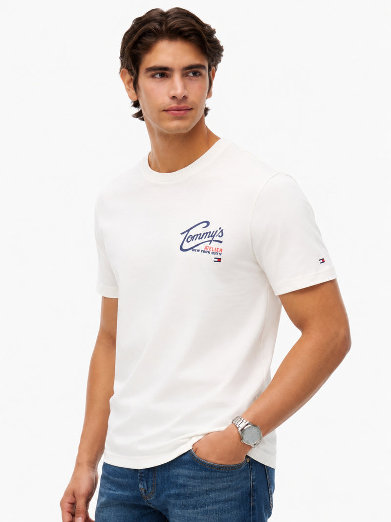 Regular Fit Back Print Tshirt