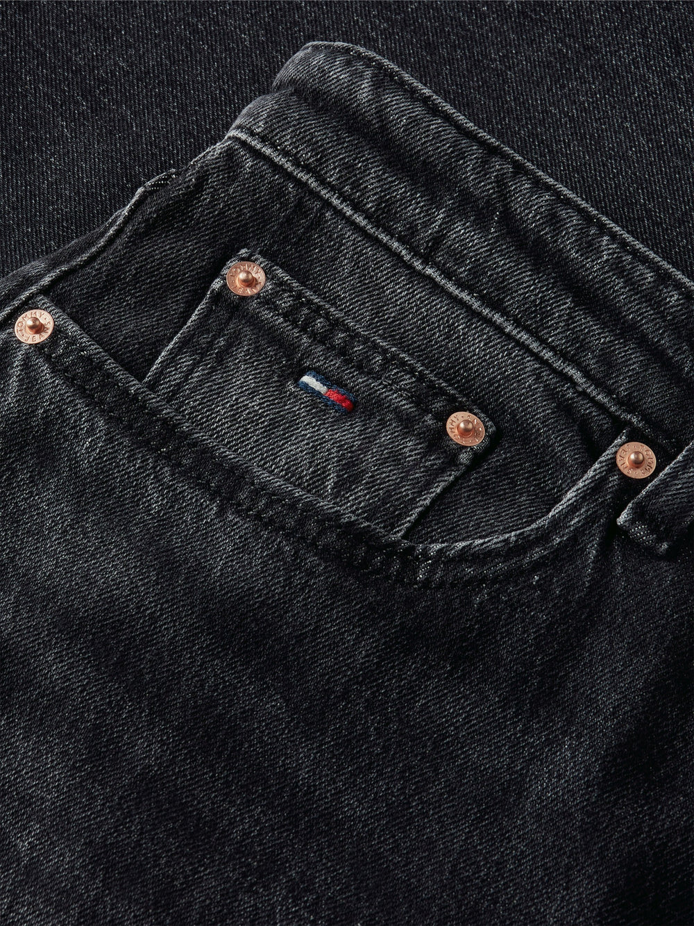 Men Ryan Bootcut Slim Bootcut Washed Black Jeans