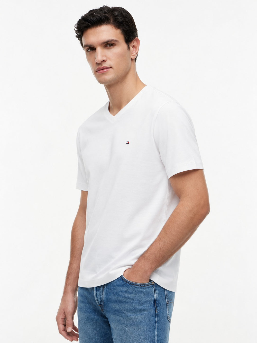 Regular Fit V Neck T-Shirt