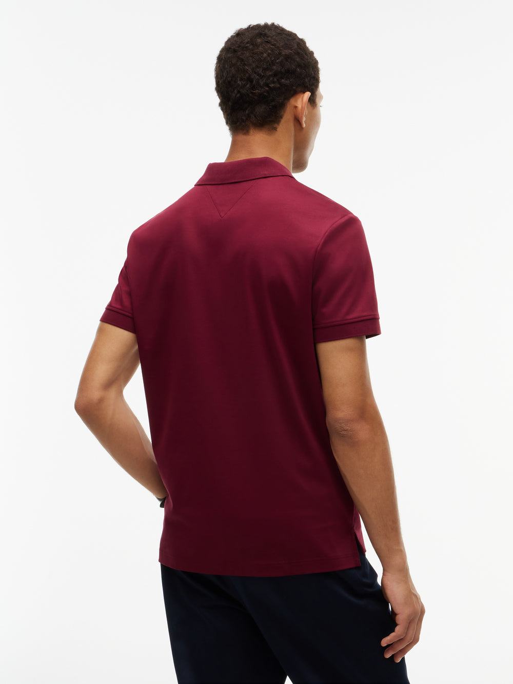 Regular Fit Tonal Graphic Interlock Polo