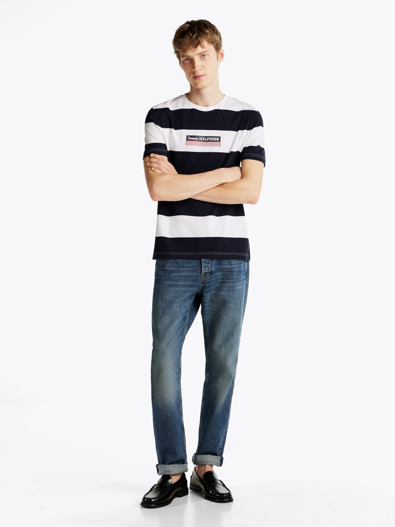 Regular Fit Striped Tshirt