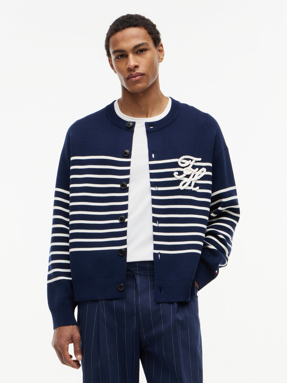Striped Cardigan