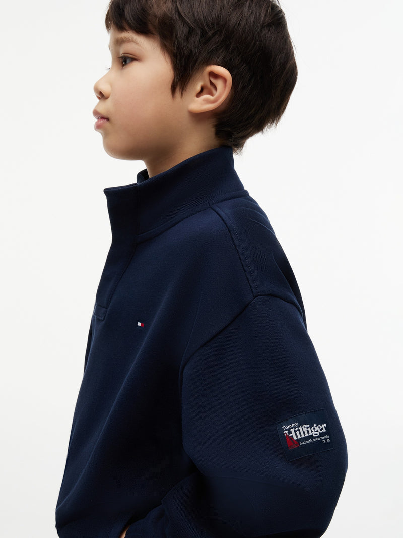 Kids Archive Quarter Zip Sweatshirt