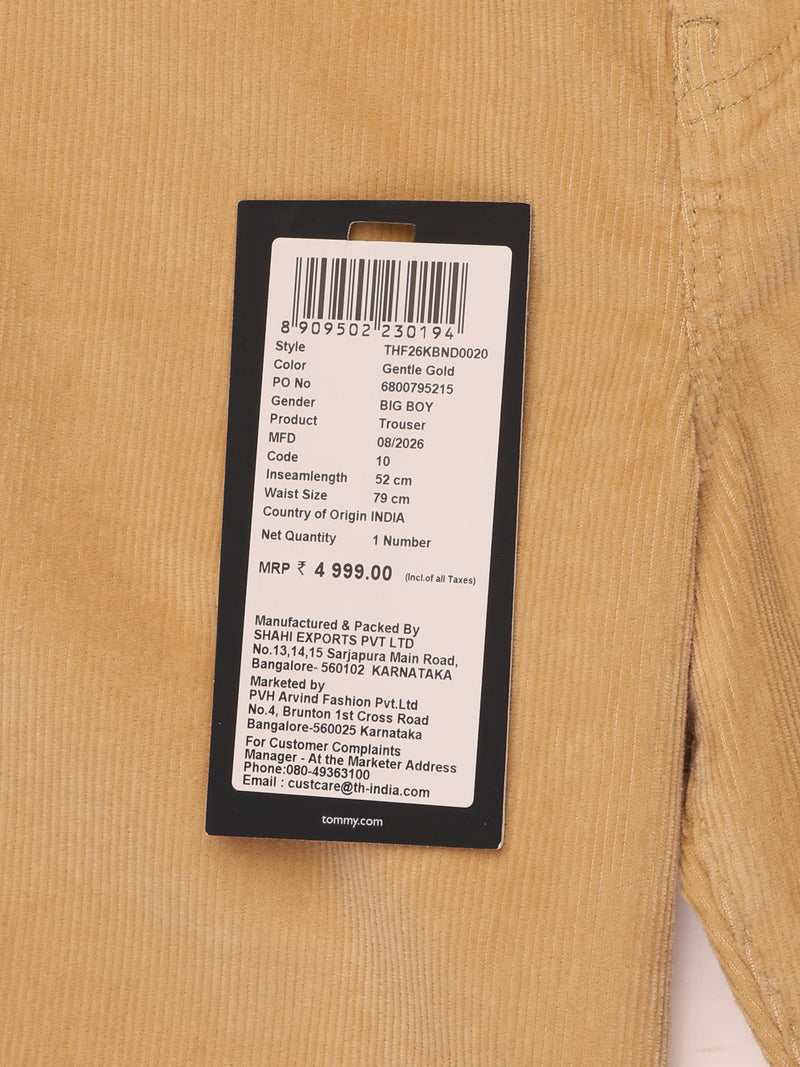 Boys Corduroy Relaxed Pant