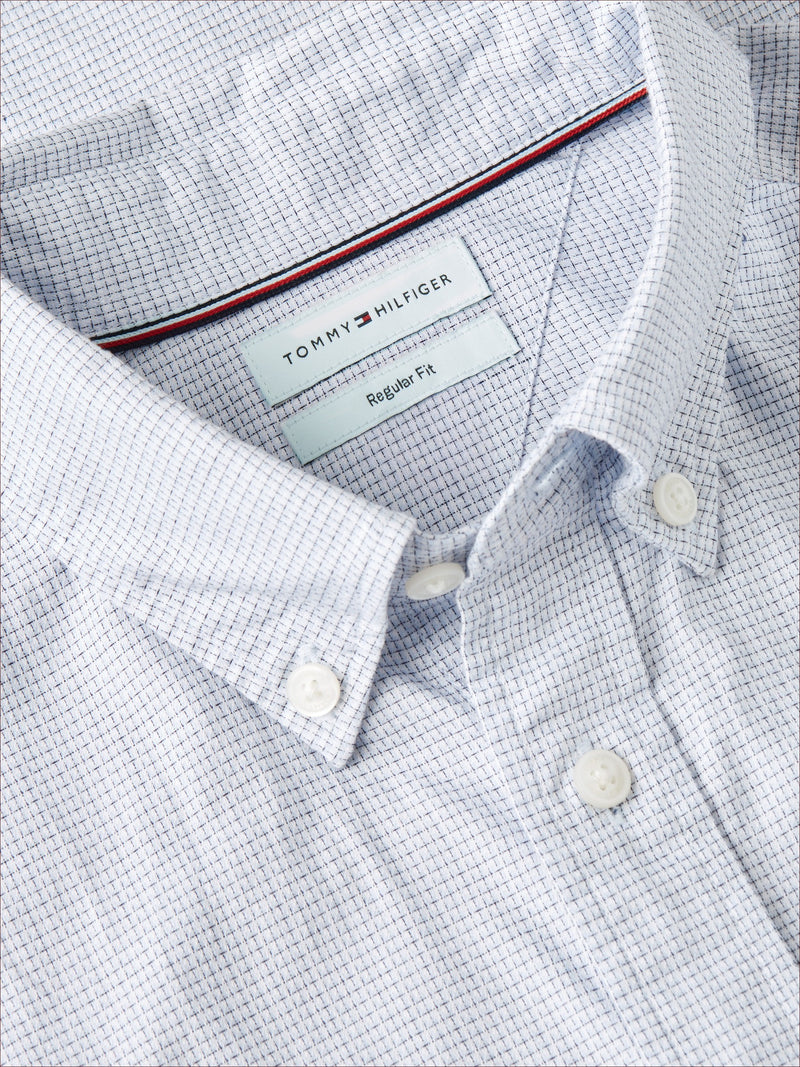 Regular Fit Texture Dobby Shirt