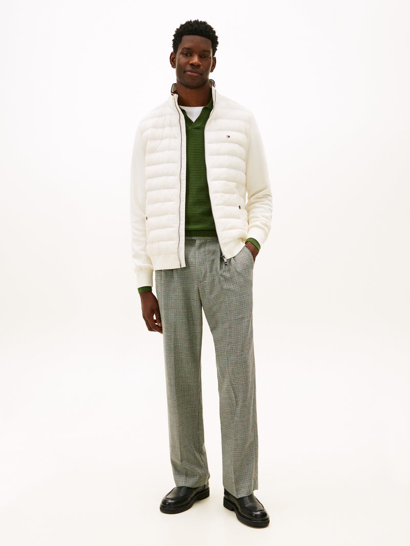 Regular Fit Mix Media Jacket