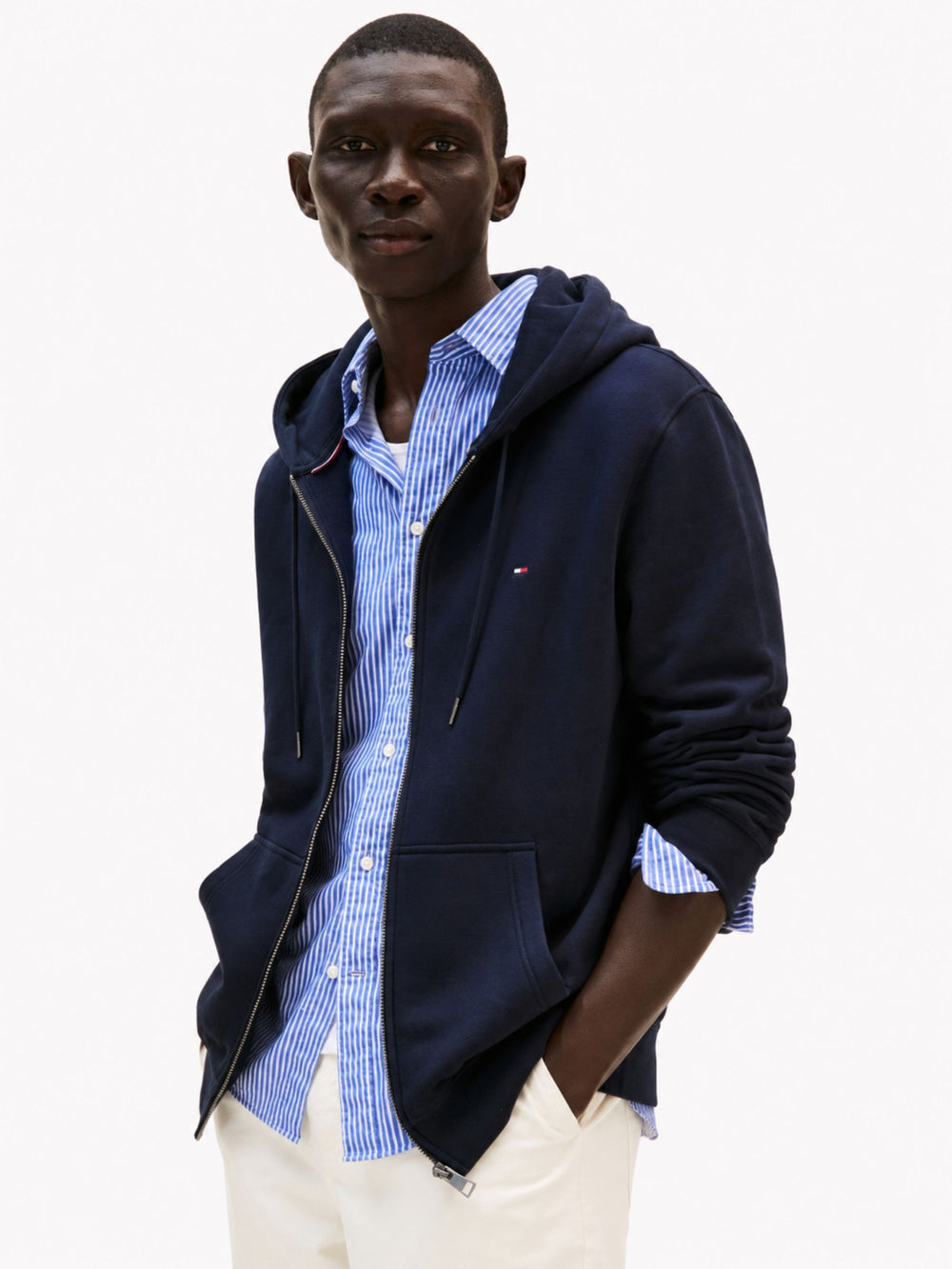 Flag Logo Fleece Hoodie