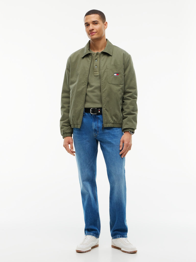 Men Ryan Slim Straight Mid Wash Jeans