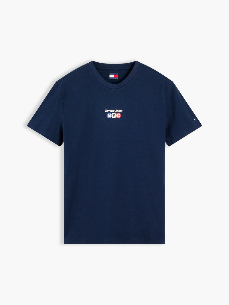 Slim Fit Nyc Logo T-Shirt