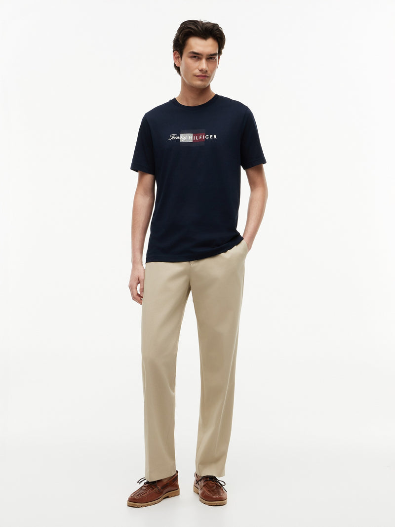 Regular Fit Graphic Logo Tshirt
