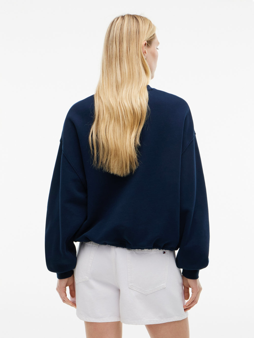 Relaxed Fit Terry Pullover