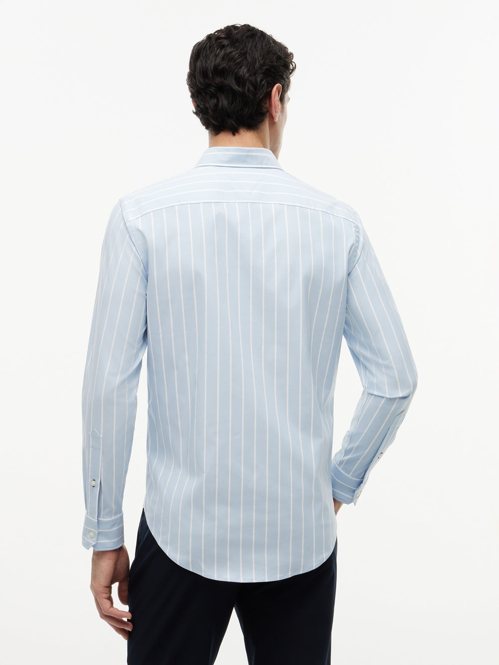 Regular Fit Stripe Performance Shirt
