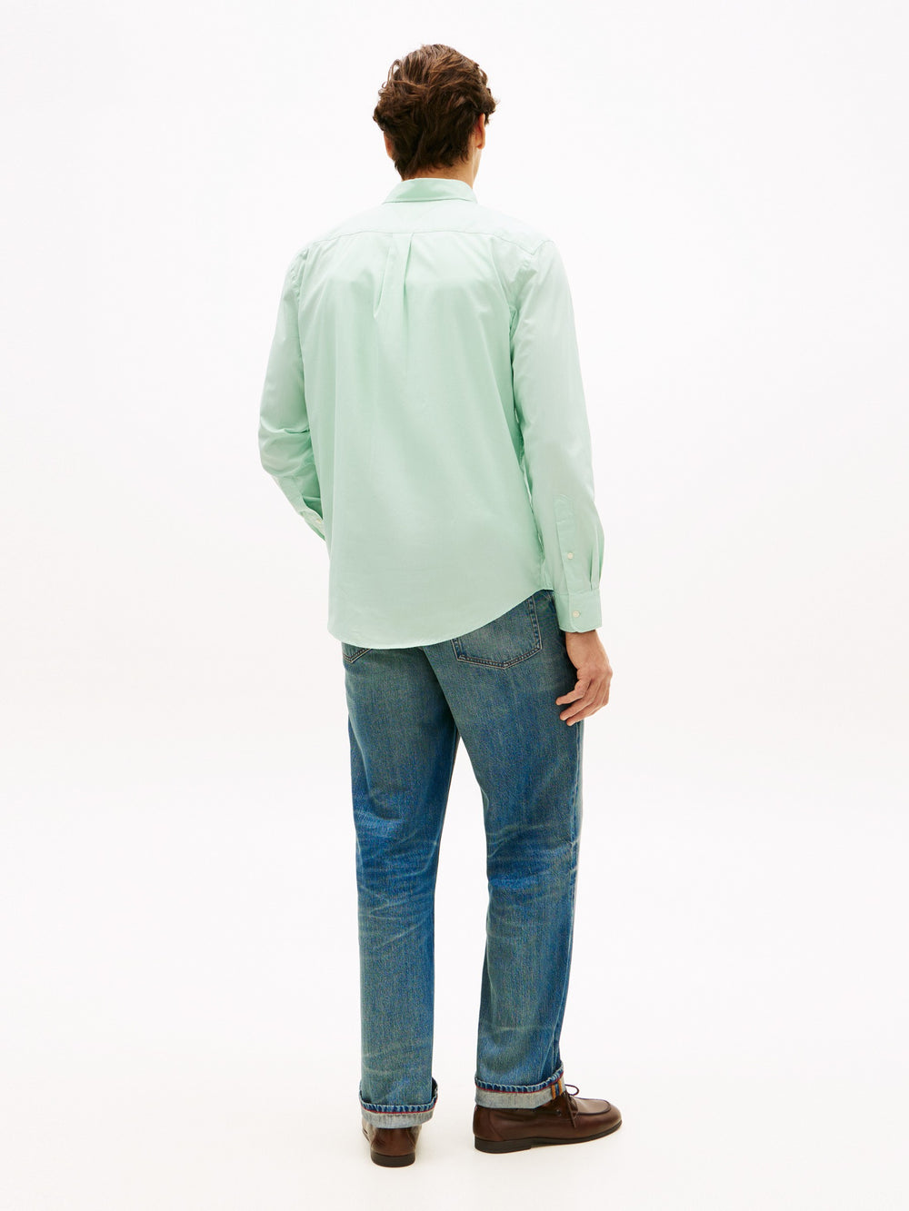 Regular Fit Solid Poplin Shirt