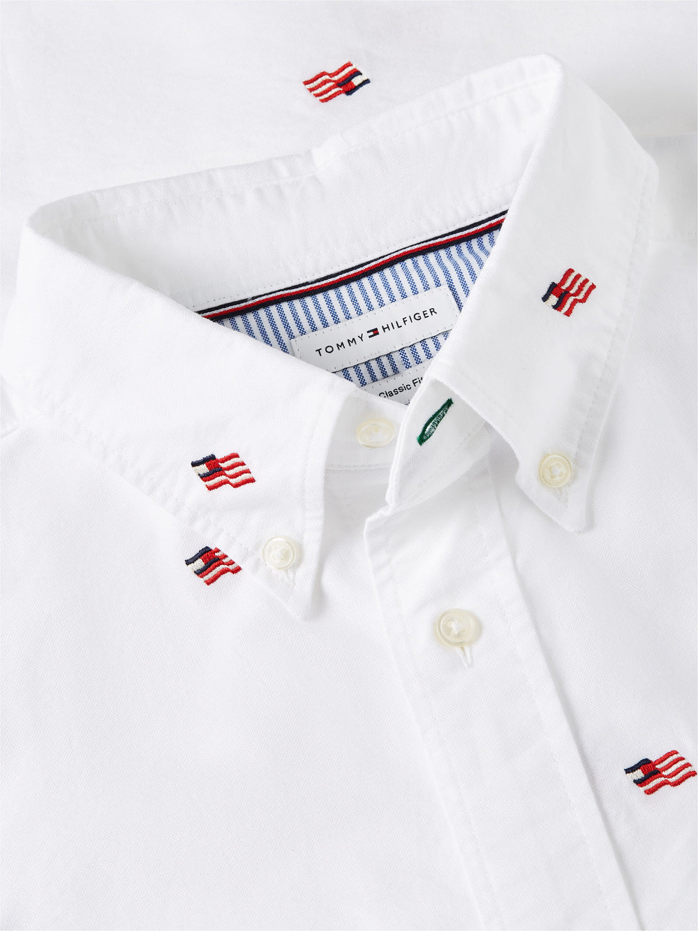 Relaxed Fit Print Oxford Shirt