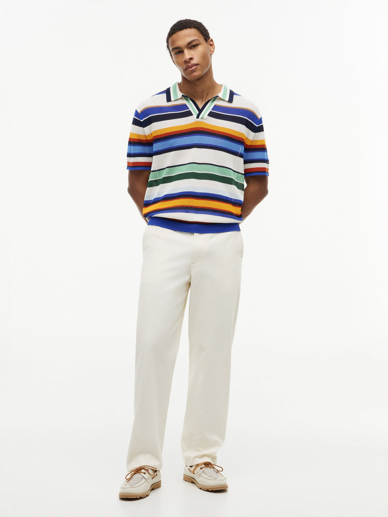 Jhonny Collar Striped Polo