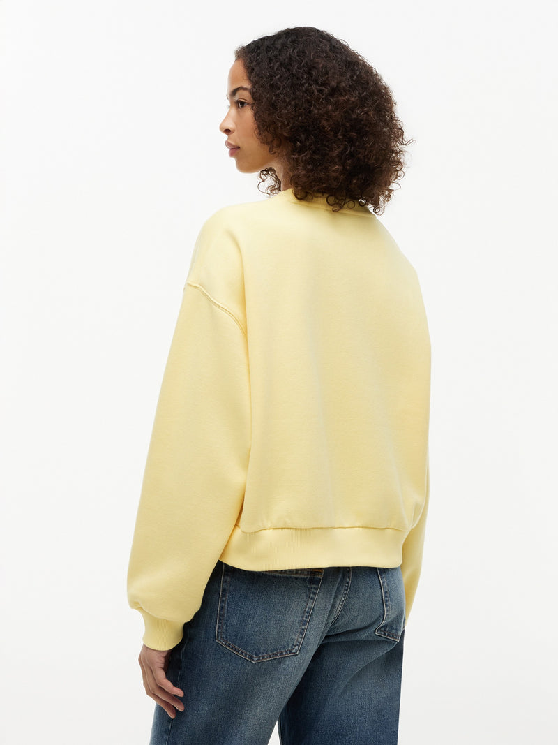 Relaxed Fit Fleece Pullover
