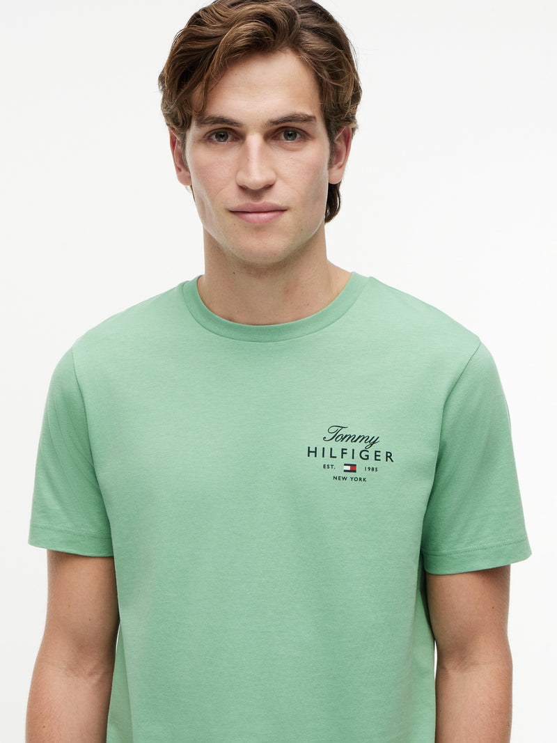 Regular Fit Graphic Logo Tshirt