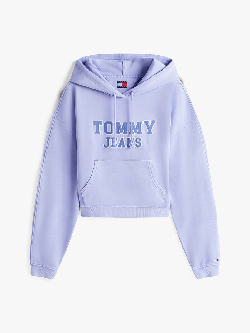 Relaxed Fit Terry Hoodie