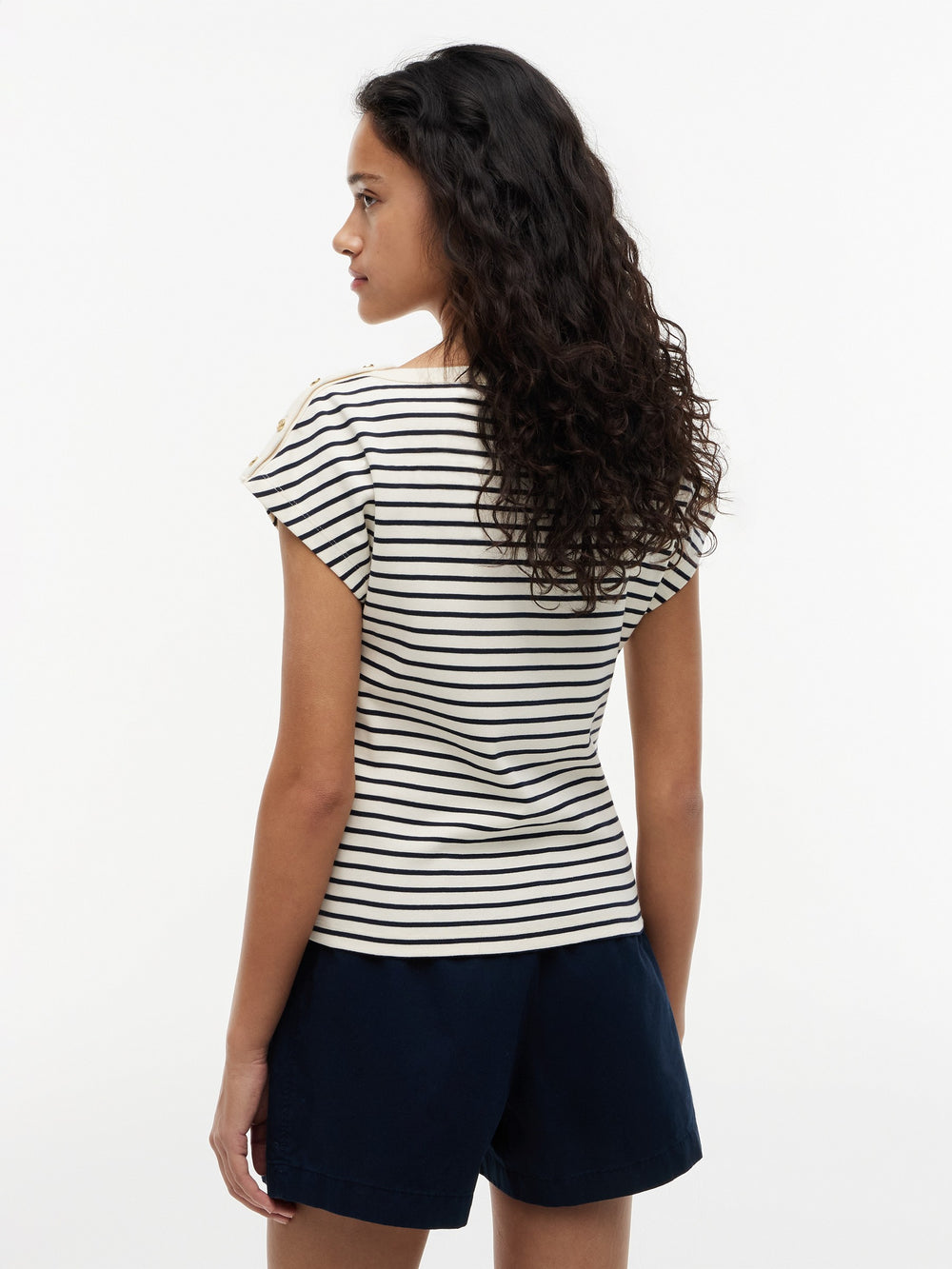 Stripe Regular Fit Half Sleeve Cody T-Shirt
