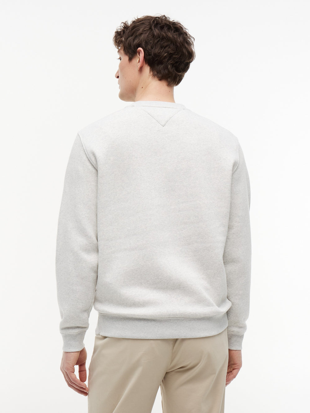 Regular Fit Brushed Fleece Crew Neck Sweatshirt